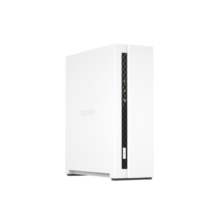 QNAP NAS TOWER 1BAY ARM 4CORE 1.8GHz 1xSATA 6GB/S 3.5"/2.5" 2GB RAM O.
