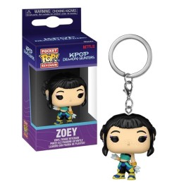 FUNKO POP Keychain: K-Pop Demon Hunters - Zoey