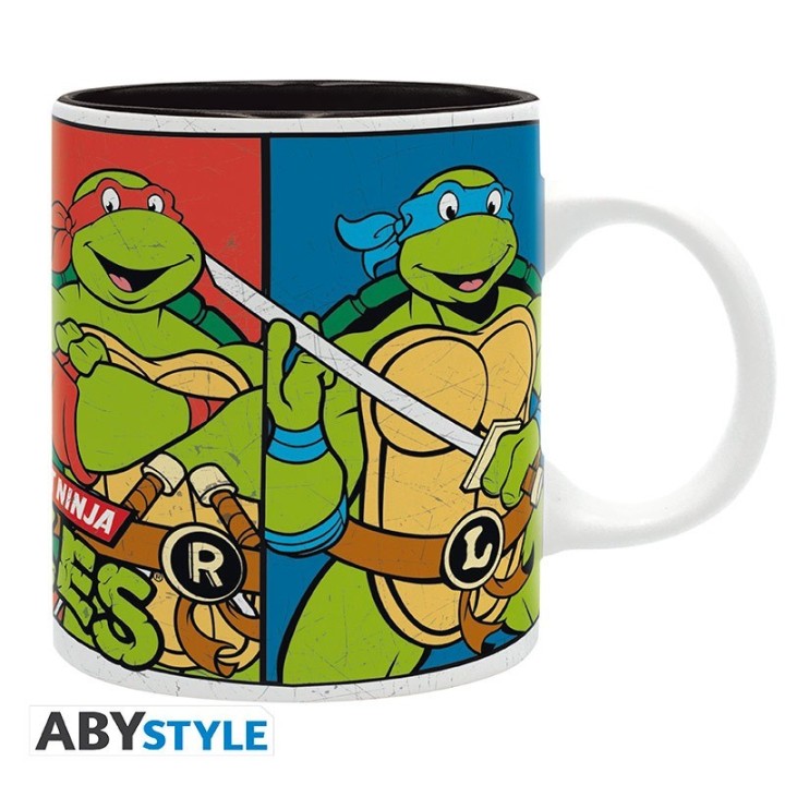 ABYSTYLE TEENAGE MUTANT NINJA TURTLES - Tazza 320 ml: Colorful portraits