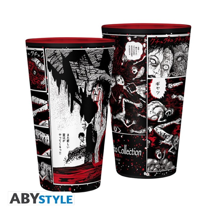 ABYSTYLE JUNJI ITO - Bicchiere Grande 400 ml: "Manga Arts"