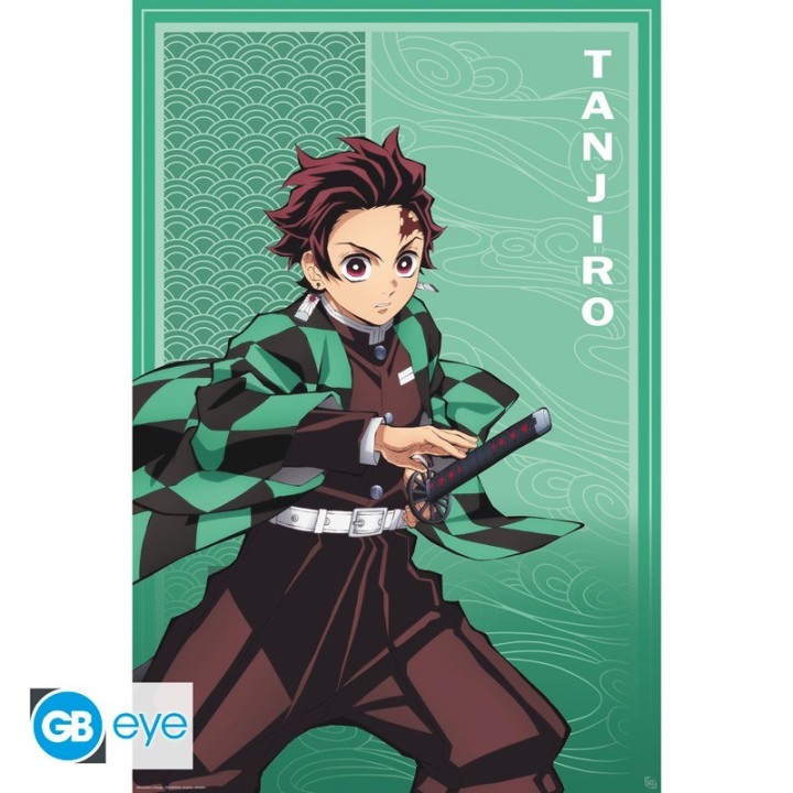 ABYSTYLE DEMON SLAYER - Poster Maxi (91.5x61): "Tanjiro S2"