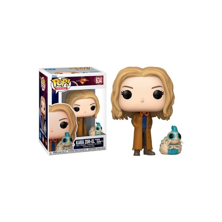 FUNKO POP Heroes: DC Comics Supergirl - 634 Kara Zor-El With Cedric 9cm