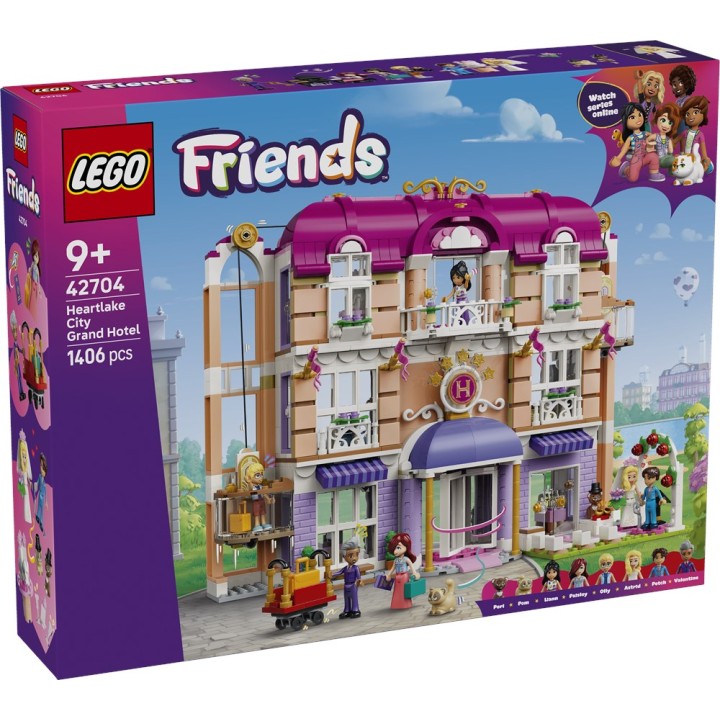 LEGO 42704 FRIENDS - Grand Hotel di Heartlake CITY