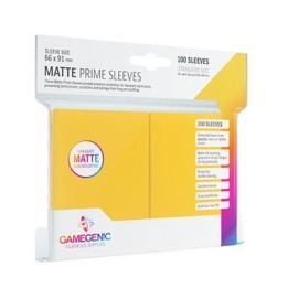 GAMEGENIC - Matte Prime Sleeves Yellow Pack (100)