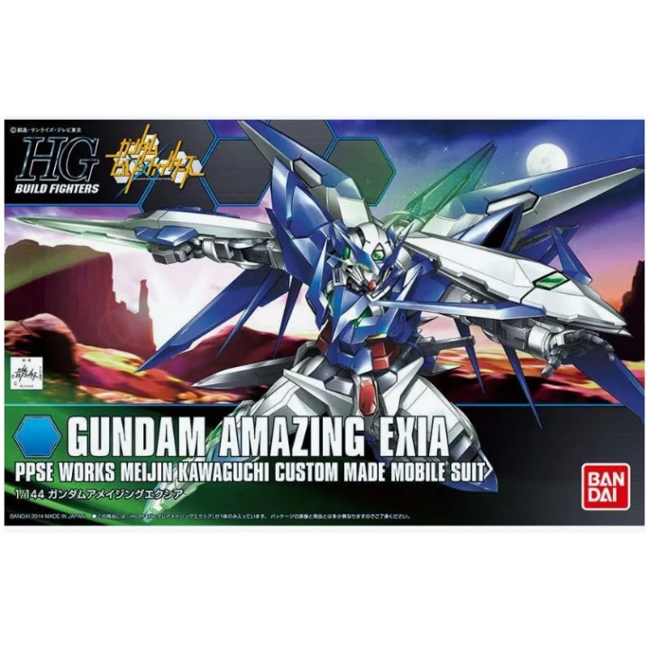 BANDAI 33657 - Hgbf Gundam Exia Amazing 1/144