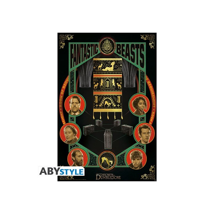 ABYSTYLE ANIMALI FANTASTICI - Poster grande: "Casting" (91.5x61)