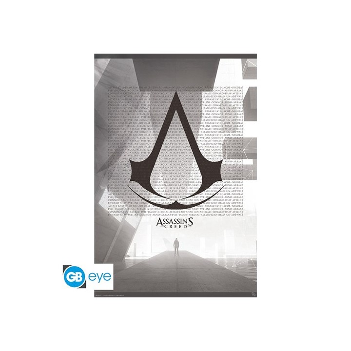 ABYSTYLE ASSASSIN'S CREED - Poster grande: "Crest & Animus" (91.5x61)