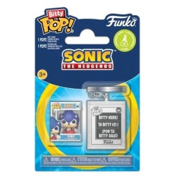 FUNKO Bitty POP: Sonic The Hedgehog - Sonic With Keychain