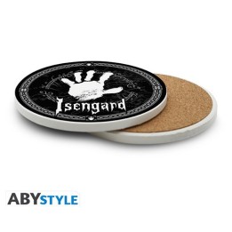 LORD OF THE RINGS - Ceramic Coasters "Isengard"