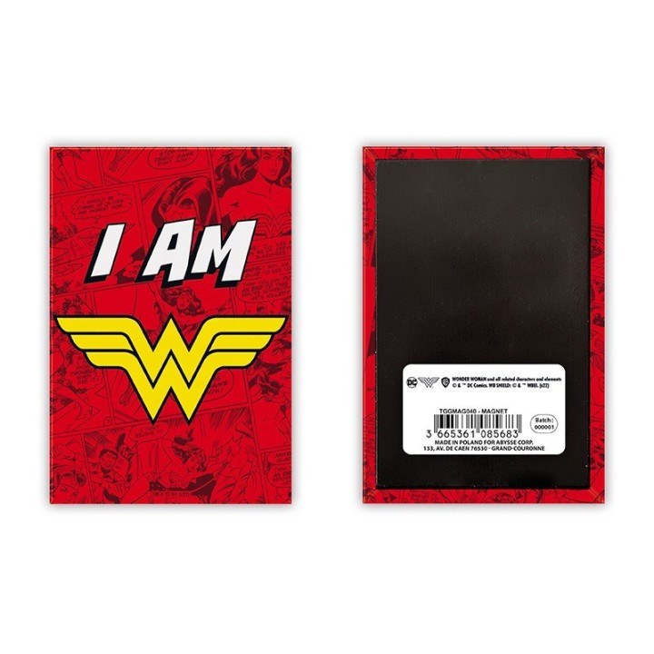ABYSTYLE Wonder Woman - Calamita :" I AM WONDER WOMAN"
