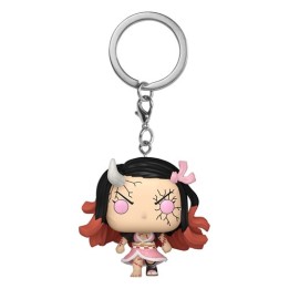 FUNKO POP Demon Slayer: Kimetsu no Yaiba - Portachiavi Nezuko (Demon Form) 4 cm