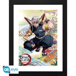 ABYSTYLE DEMON SLAYER - Poster incorniciato: "Tengen" (30x40)