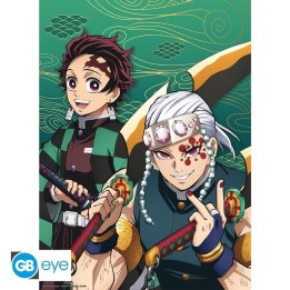 ABYSTYLE DEMON SLAYER - Poster piccolo: "Tanjiro & Tengen" (52x38)