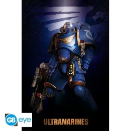 ABYSTYLE WARHAMMER 40,000 - Poster grande: "Ultramarine" (91.5x61)