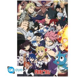 ABYSTYLE FAIRY TAIL - Poster Maxi 91.5x61 : " Fairy Tail VS other guilds"