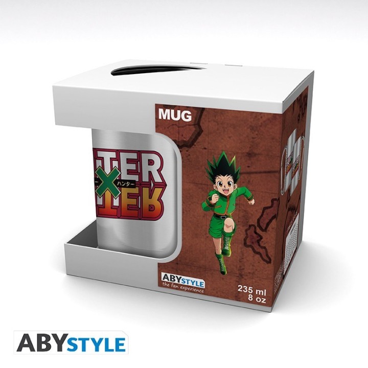 ABYSTYLE HUNTER X HUNTER - Tazza con moschettone (in acciaio): "Logo"