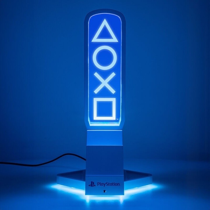 PALADONE - Playstation Desk Headphone Stand With Light
