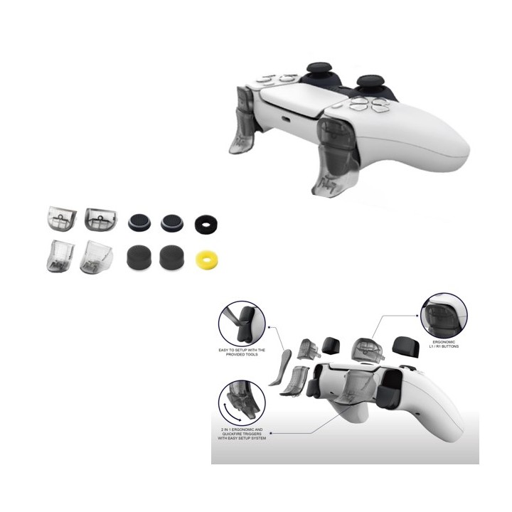 NACON Set trigger e pulsanti Dual Sense & PS Portal