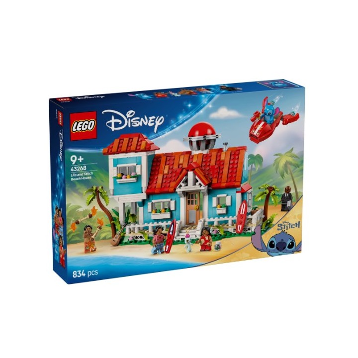 LEGO 43268 DISNEY - Casa sulla spiaggia di Lilo e Stitch
