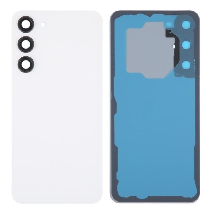 COVER POSTERIORE PER SAMSUNG GALAXY S23 PLUS 5G / S23+ 5G S916B BIANC.