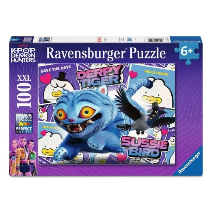 RAVENSBURGER K-Pop Demon Hunters Derpy & Sussie XXL 100 pc