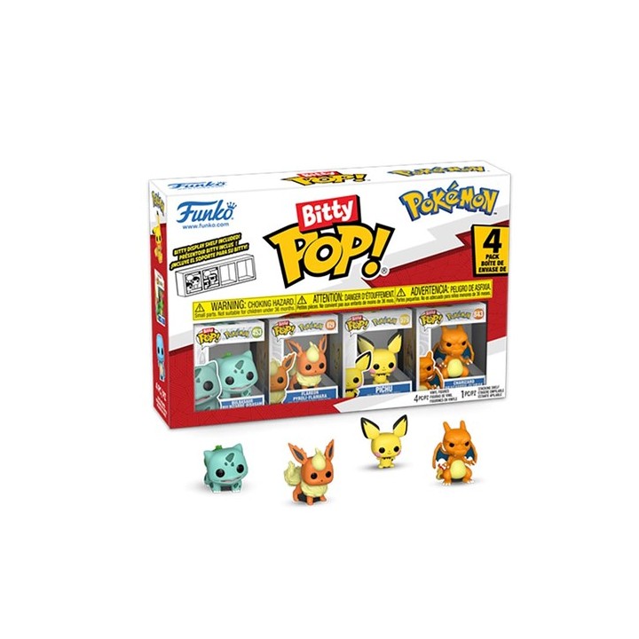 FUNKO Bitty POP 4-pack Pokemon - Bulbasaur
