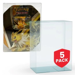 EVORETRO - PET Protector Tin Box Pokemon 5pz