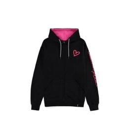 DIFUZED FORTNITE: FELPA CON CAPPUCCIO NERA: CUDDLE TEAM LEADER (XS)