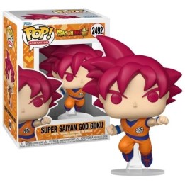 FUNKO POP Animation: Dragon Ball Super - 2492 Super Sayan God Goku 9cm