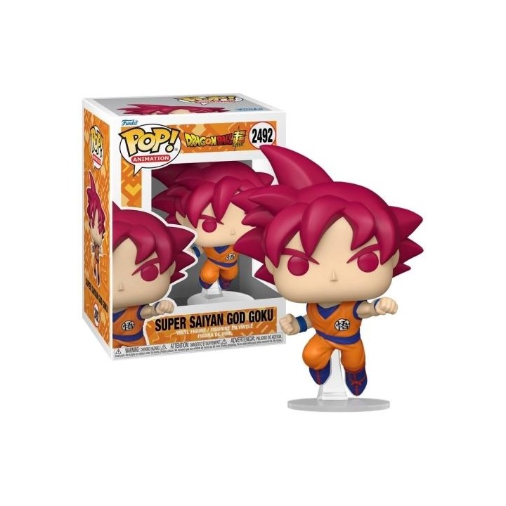 FUNKO POP Animation: Dragon Ball Super - 2492 Super Sayan God Goku 9cm