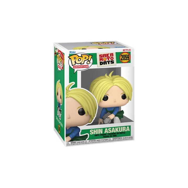 FUNKO POP Animation- Sakamoto Days S1- Shin 9 cm