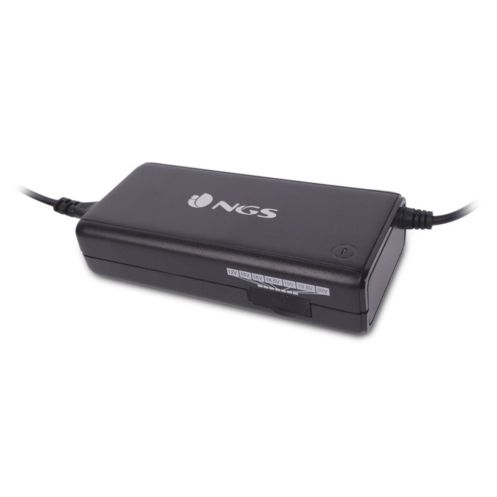 NGS ALIMENTATORE PER COMPUTER PORTATILE, 11 CONNETTORI, 90W, AC-DC