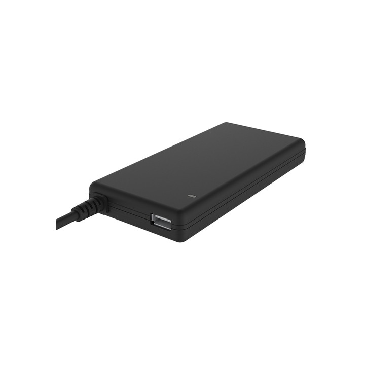 ITEK ALIMENTATORE UNIVERSALE SLIM PER NOTEBOOK 90W CON 12 CONNETTORI, PORTA USB 5V1A, 100/240VAC,