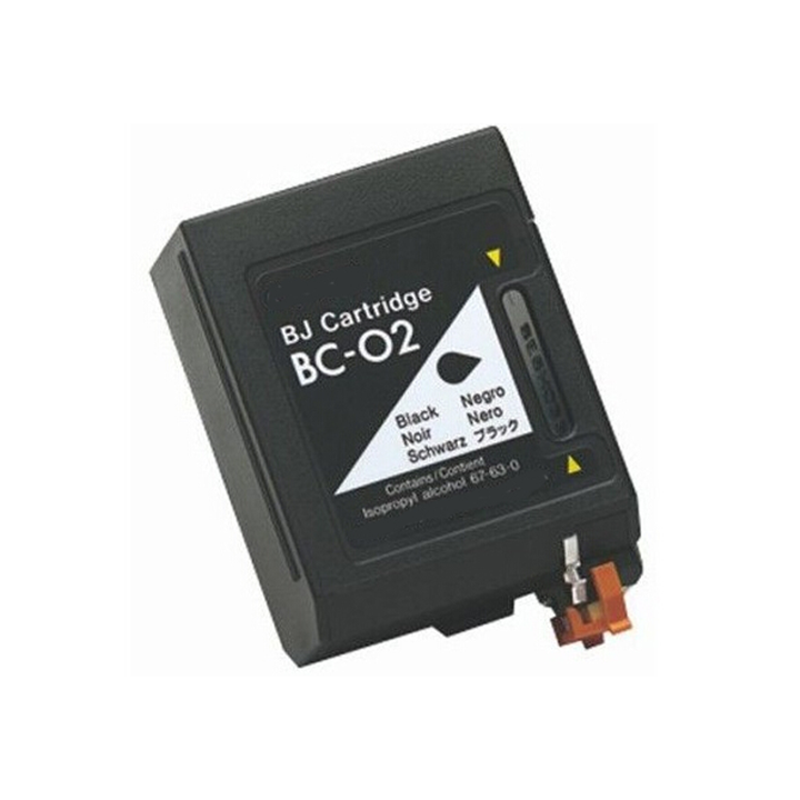 Cartuccia rigenerata per CANON BC-02 nero 23ML/640pag.