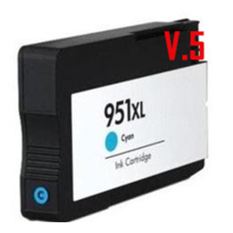Cartuccia per HP 951XL CN046AE ciano 1500pag chip aggiornato versione.