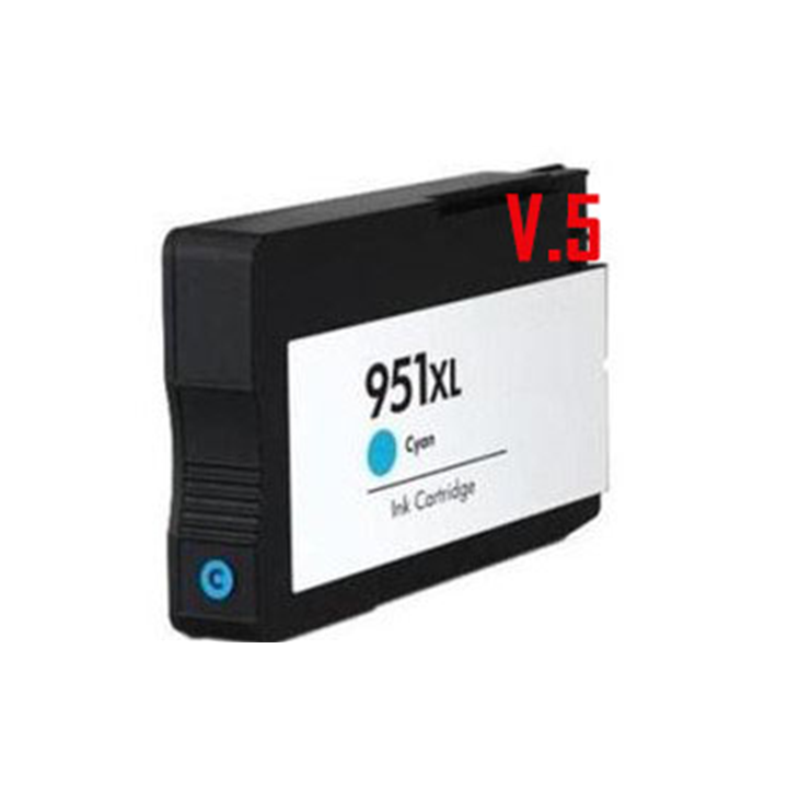 Cartuccia per HP 951XL CN046AE ciano 1500pag chip aggiornato versione.