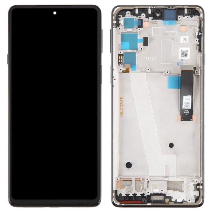 DISPLAY AMOLED + TOUCHSCREEN DISPLAY COMPLETO + FRAME PER MOTOROLA ED.