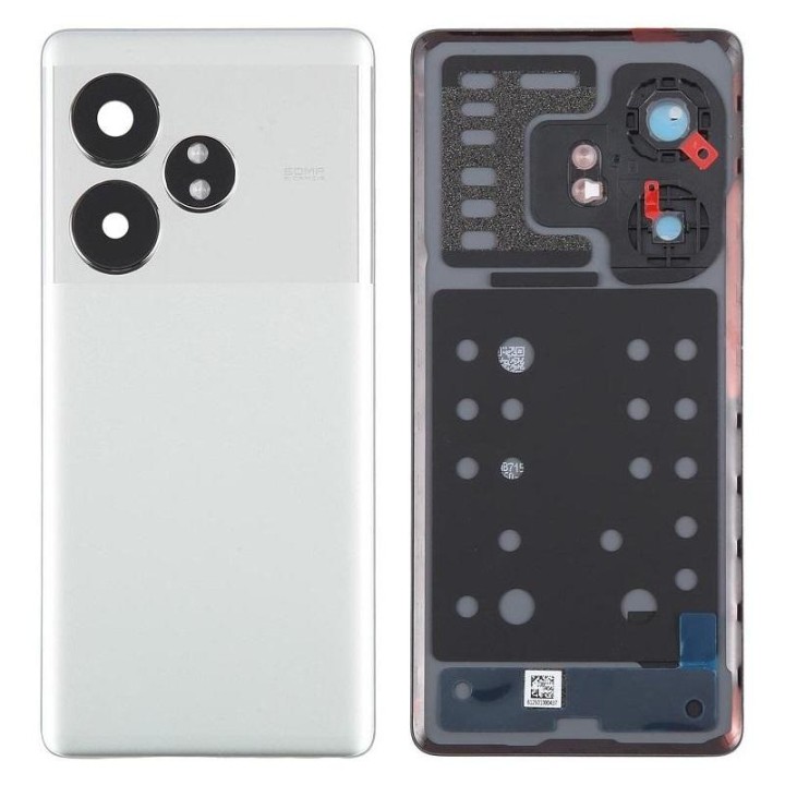 COVER POSTERIORE PER REALME GT 6T (RMX3853) ARGENTO ORIGINALE
