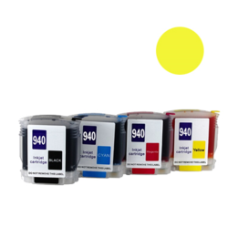Cartuccia ricaricabile vuota per HP 940 C4909AE giallo con chip autor.