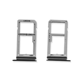 DUAL SIM TRAY PER SAMSUNG GALAXY S8 G950F / S8+ G955F NERO
