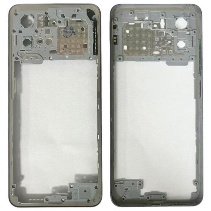 COVER CENTRALE B PER REALME C75 5G (RMX3963) NERO ORIGINALE