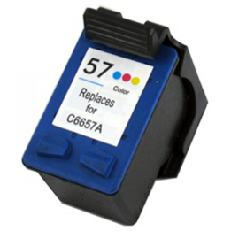 C6657A Cartuccia rigenerata per HP 57 colori 1100pag.