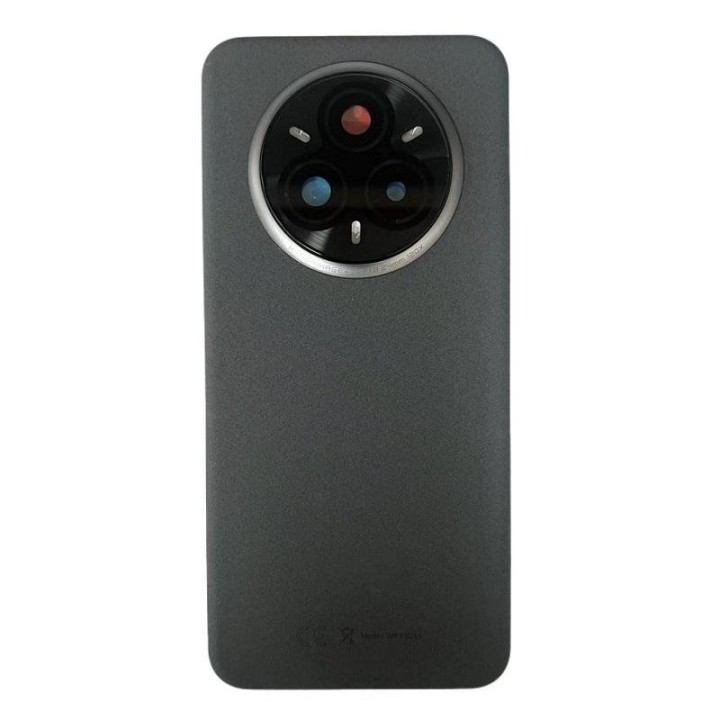 COVER POSTERIORE PER REALME 14 PRO+ 5G (RMX5051) GRIGIO / NERO ORIGIN.
