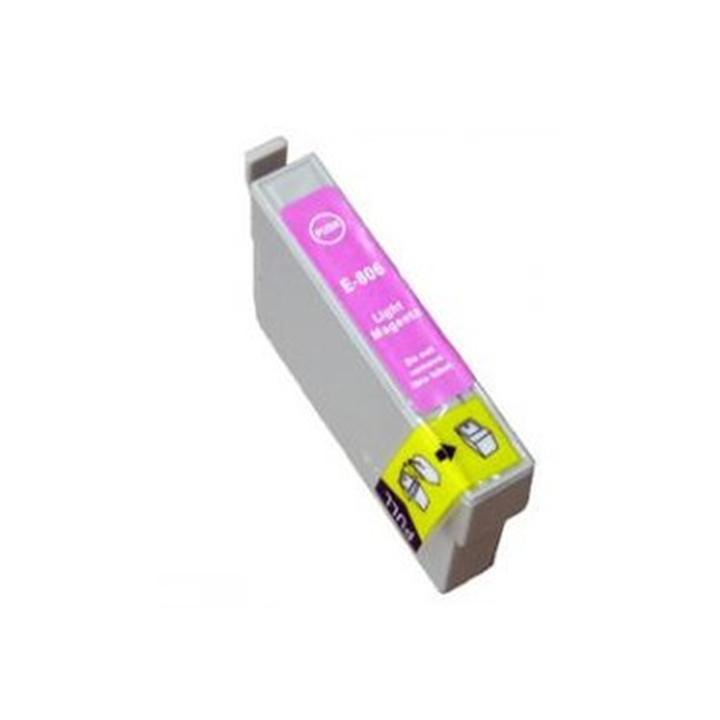 Cartuccia per Epson T0806 magenta chiaro