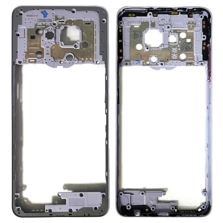 COVER CENTRALE B PER REALME 12 5G (RMX3999) VIOLA ORIGINALE