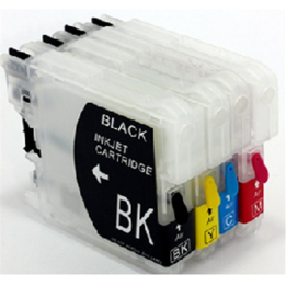 Cartuccia ricaricabile vuota per Brother LC960 LC970 LC1000 magenta