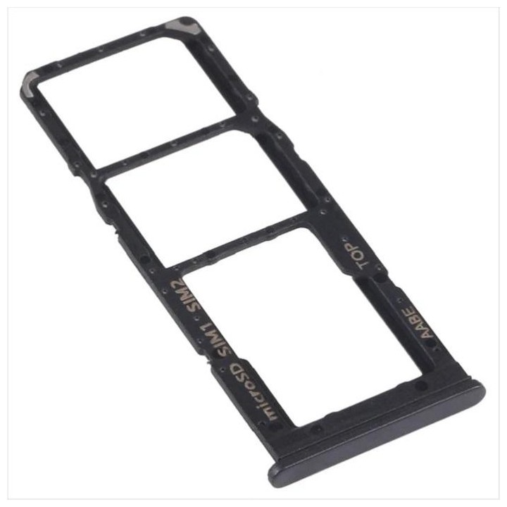 DUAL SIM TRAY PER SAMSUNG GALAXY A12 A125F NERO