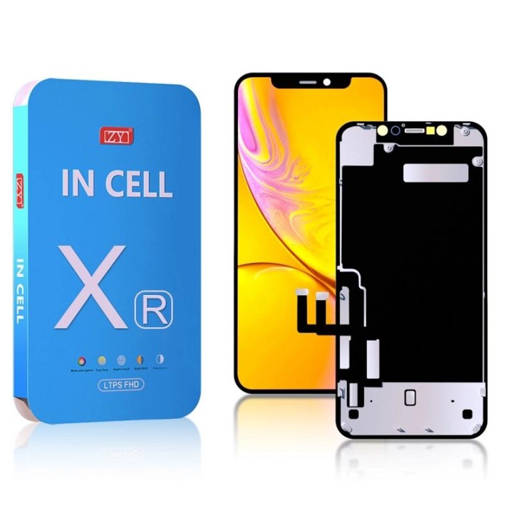 TOUCHSCREEN + DISPLAY LCD DISPLAY COMPLETO PER APPLE IPHONE XR 6.1 IN.