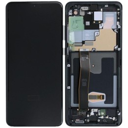 TOUCHSCREEN + DISPLAY LCD DISPLAY COMPLETO + FRAME PER SAMSUNG GALAXY.