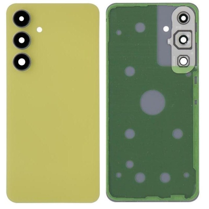 COVER POSTERIORE PER SAMSUNG GALAXY S24 FE 5G S721B GIALLO ORIGINALE